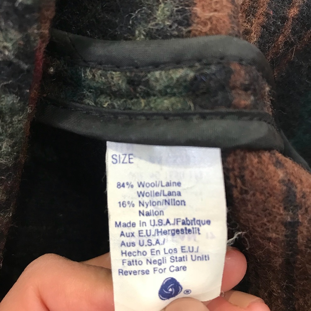 Vintage Woolrich - Blanket / Duster Coat - Picture 8 of 8